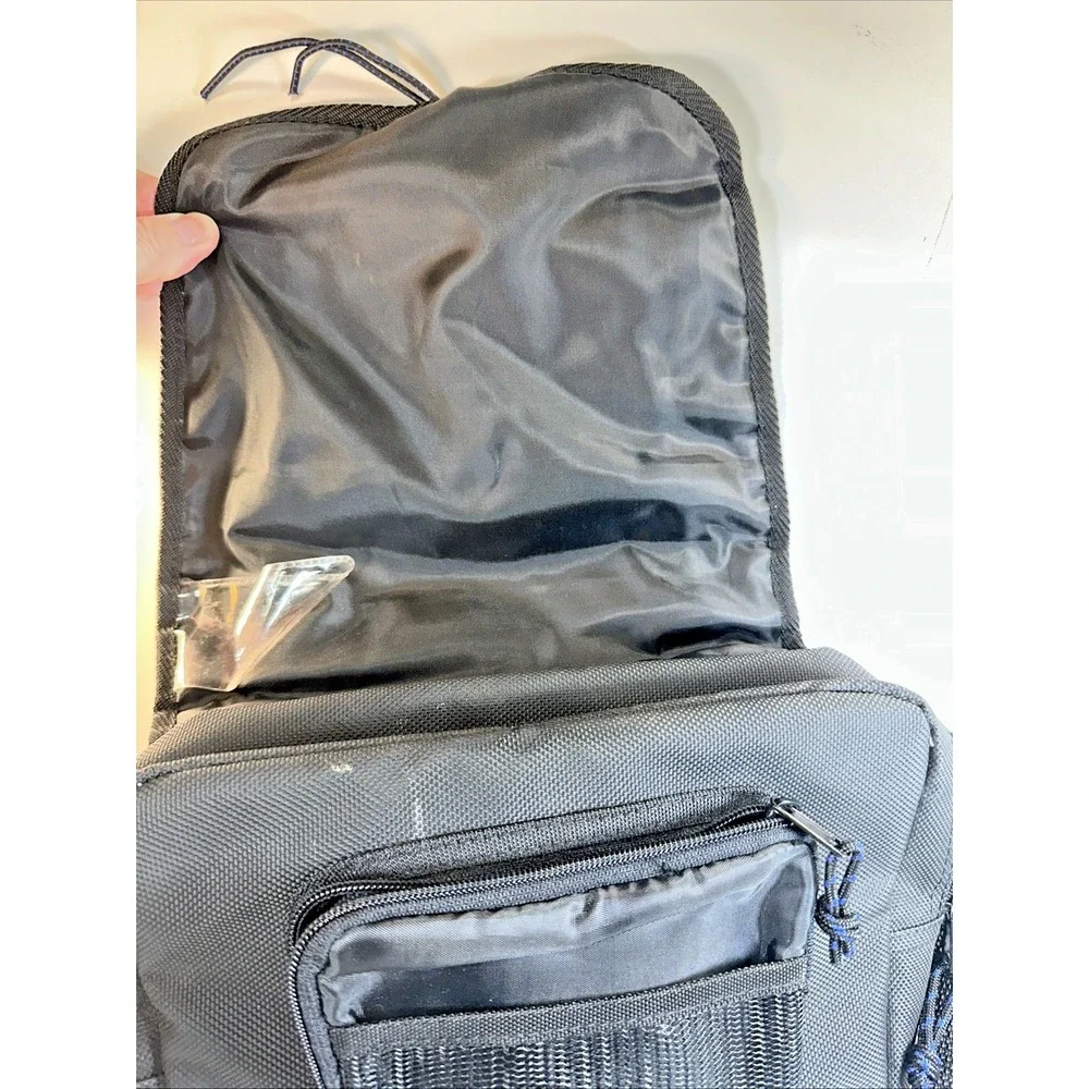 Stork Insulated Diaper Bag Black Med Tote Crossbody Great For Dads EUC